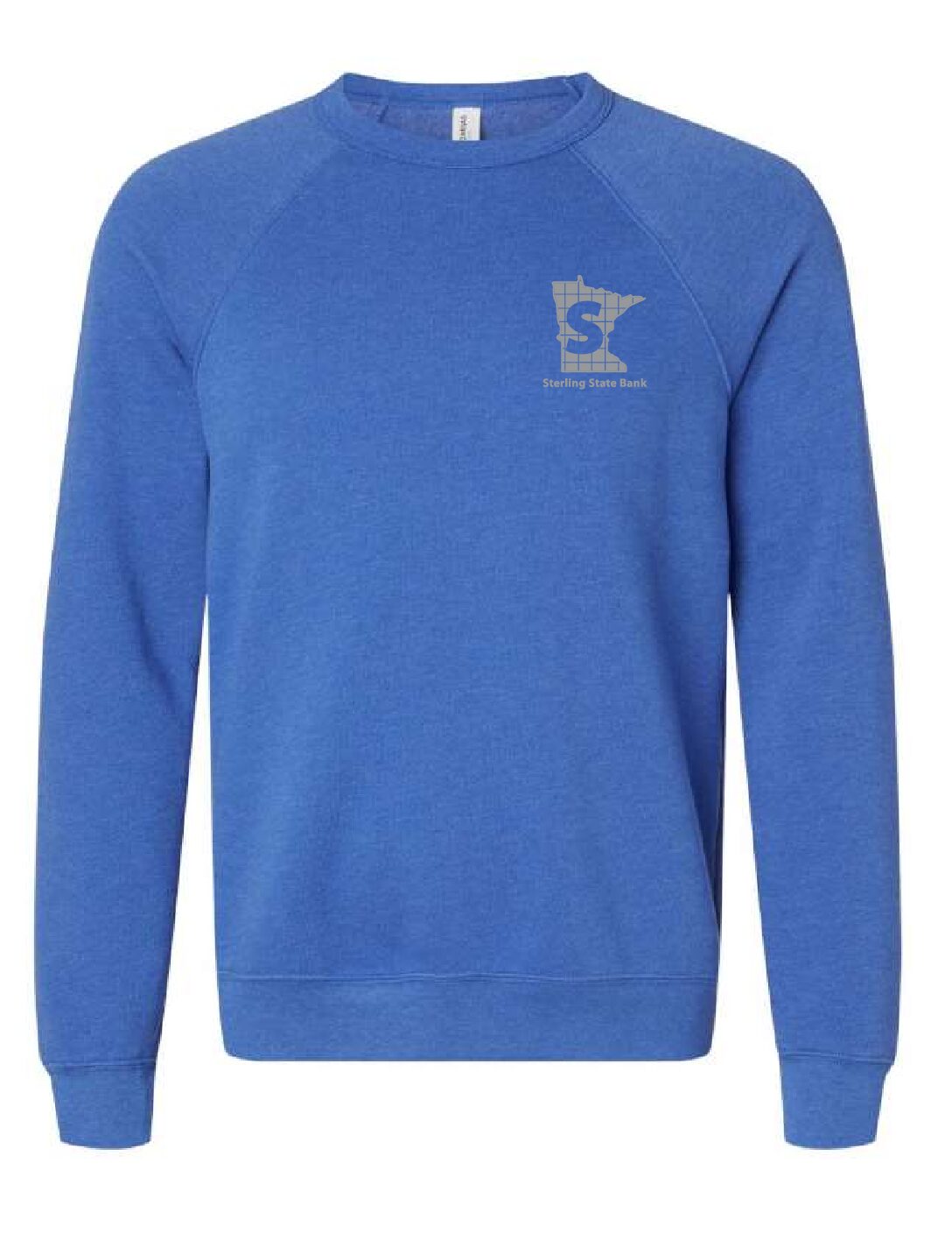 Bella Canvas Sponge Fleece Raglan Crewneck Sweatshirt 3901 A Z 